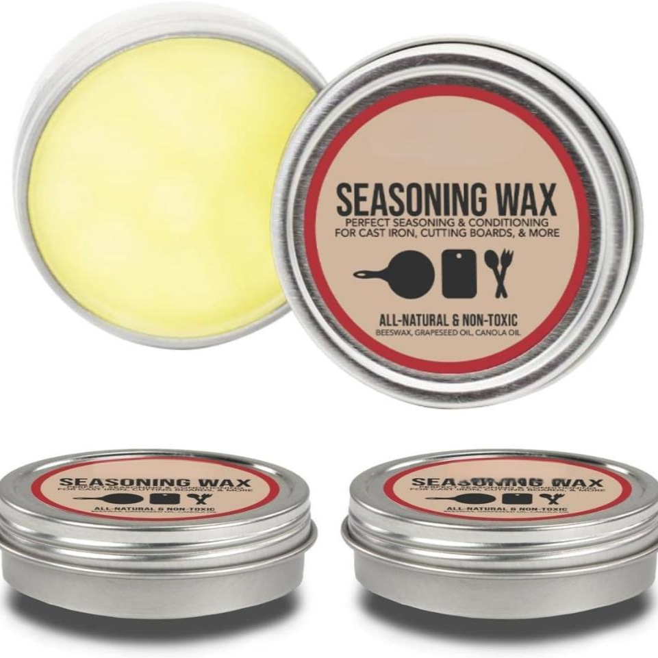 Griddleseasoning aceite natural y cera de abeja curado mantenimiento parrilla parrilla horno de ungüento sólido parrilla