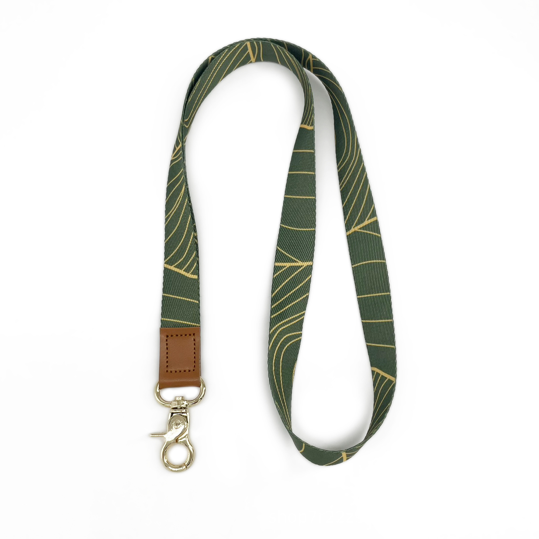 Suministro directo de fábrica transferencia térmica llavero cordón perezoso cuero poliéster correa de muñeca Halter teléfono móvil insignia cordón largo