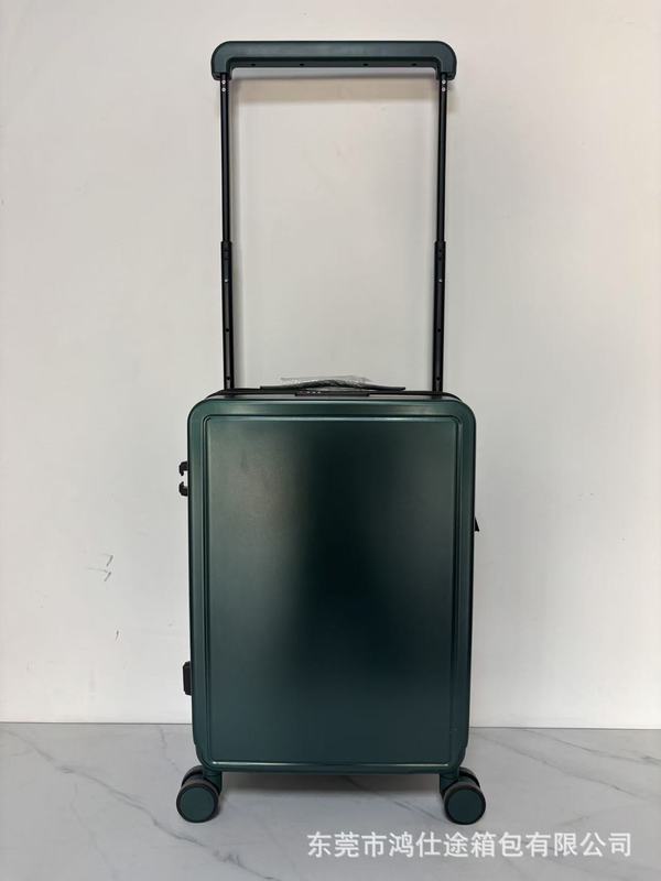 ワイドトロリースーツケース女性用 2025 新しい 20inch トロリーケース小型搭乗スーツケースパスワードトラベルレザースーツケース男性用|undefined