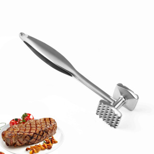 Zinc alloy meat hammer solid loose meat hammer household kitchen loose meat tender meat shredded meat hammer tool pork steak hammer