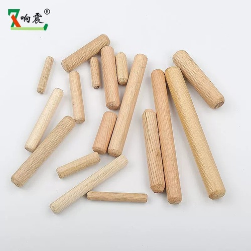 Round wooden plugs, twill wooden nails, wedges, wooden pegs, furniture connectors, multi-specification solid wood tenon rod cabinet accessories