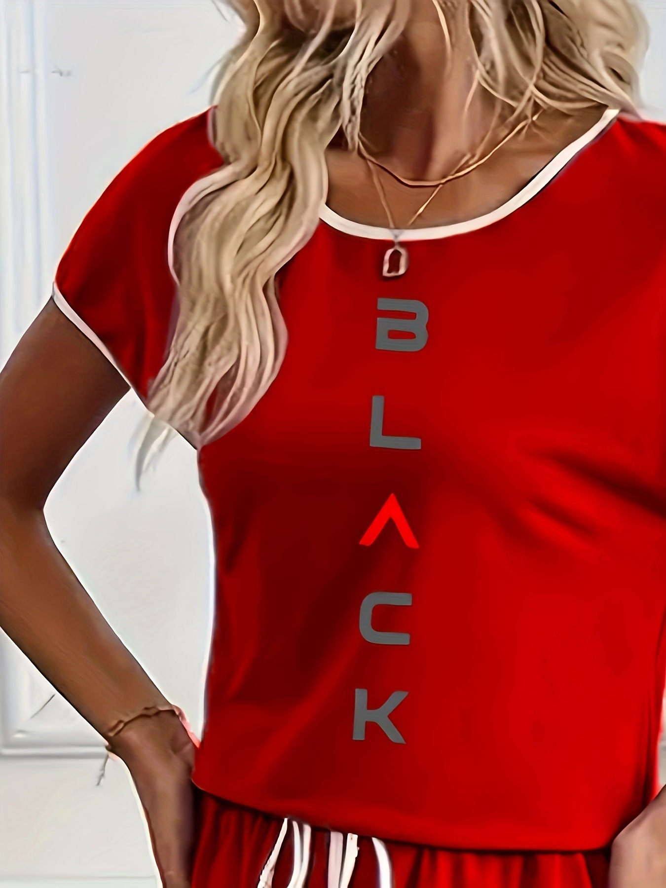 Lässiger Damen Hosenanzug Mit Farbblock Design Für Den Sommer_voghion.com