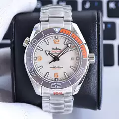 Factory Direct Men's Seamaster 600 Quarter Watch Automatic Mechanical Timepiece Waterproof VS Factory 300 Seamaster