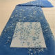 Mesh New Milky White Shell Sequins Beaded Tube Stereo Flower Sequins Beaded Tube Embroidered Dress Women's Dress