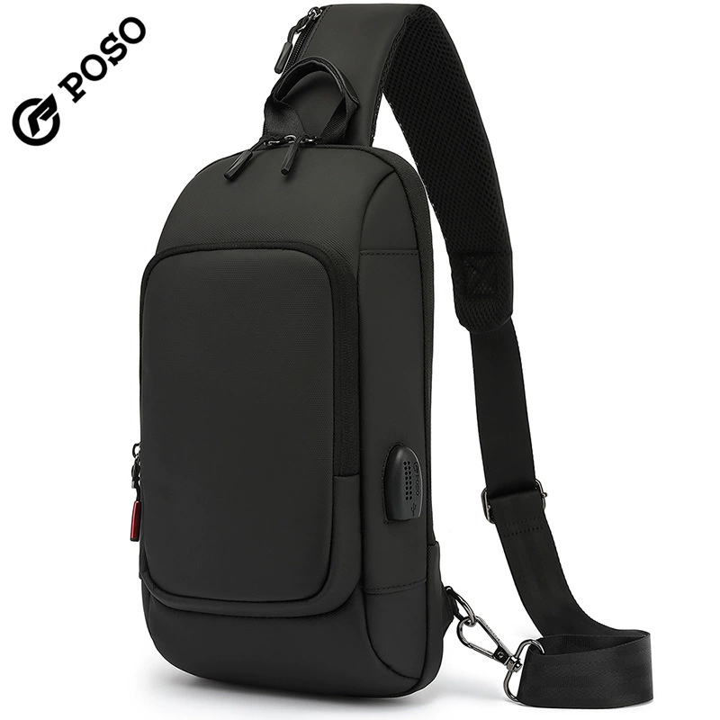 Amazon Новая сумка через плечо Мужская деловая сумка через плечо Спортивная сумка для мобильного телефона Паспорт ID Сумка Повседневная нагрудная сумка