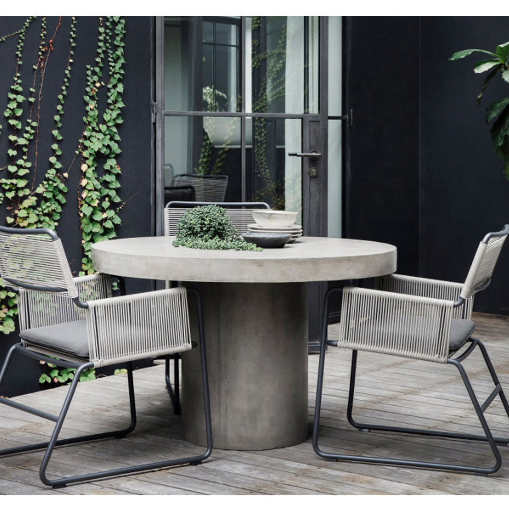 American Country Industrial Style Concrete Coffee Table Designer Creative Cement Dining Table Model Room Simple Coffee Table