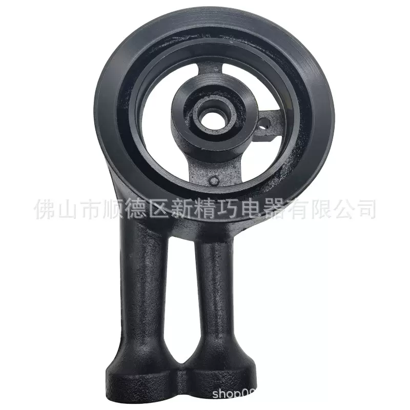 台式燃气灶五金配件出口跨境通用液化气煤气炉120mm铸铁加重炉头
