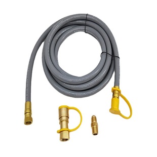 North American Amazon 3/8 Quick Connector with Hose and Male Connector Rv Gas Connector Accessories Hose