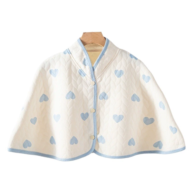 Xiyue 2024, весенне-осенний новый плащ для родов, стильный наплечник, воздушный хлопок, милая и милая домашняя теплая шаль