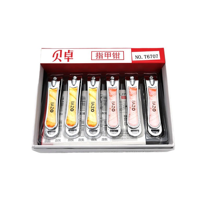 Beizhuo T6707 Nail Clippers Cute Sharp Household Fresh Artistic Stainless Steel Manicure Tools