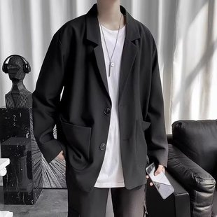 Men's Casual Suit Student Jacket Men's Loose Korean Style Trendy Autum Small Suit Suit Yuppie Uniform