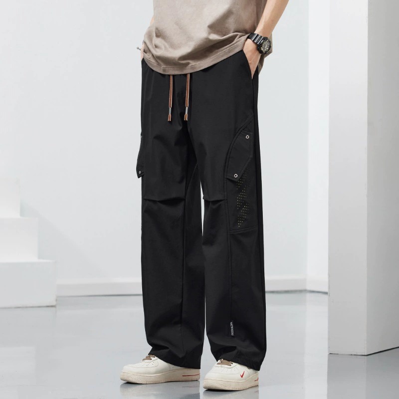 JYF-2555 весенний 2025 новый большой размер мужской свободный прямой стиль отдыха