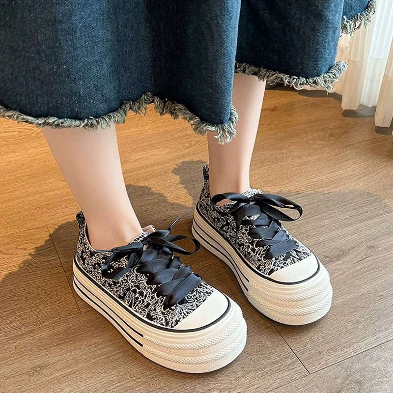 Новый китайский стиль национальный прилив с вышивкой и принтом на холсте для женщин весной и летом