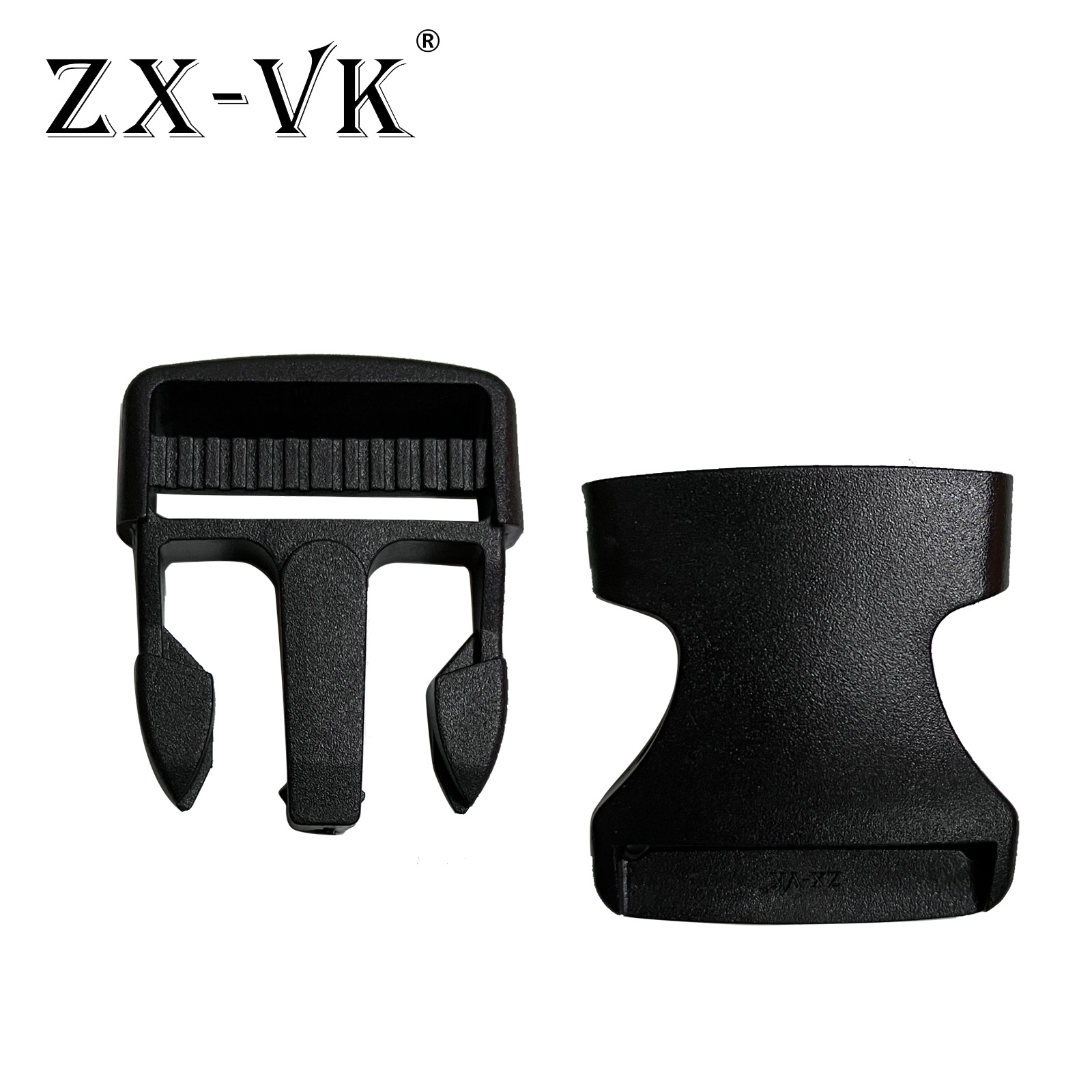 En stock suministro de accesorios de equipaje hebilla de plástico hebilla de seguridad doble hebilla ajustable hebilla de cinturón