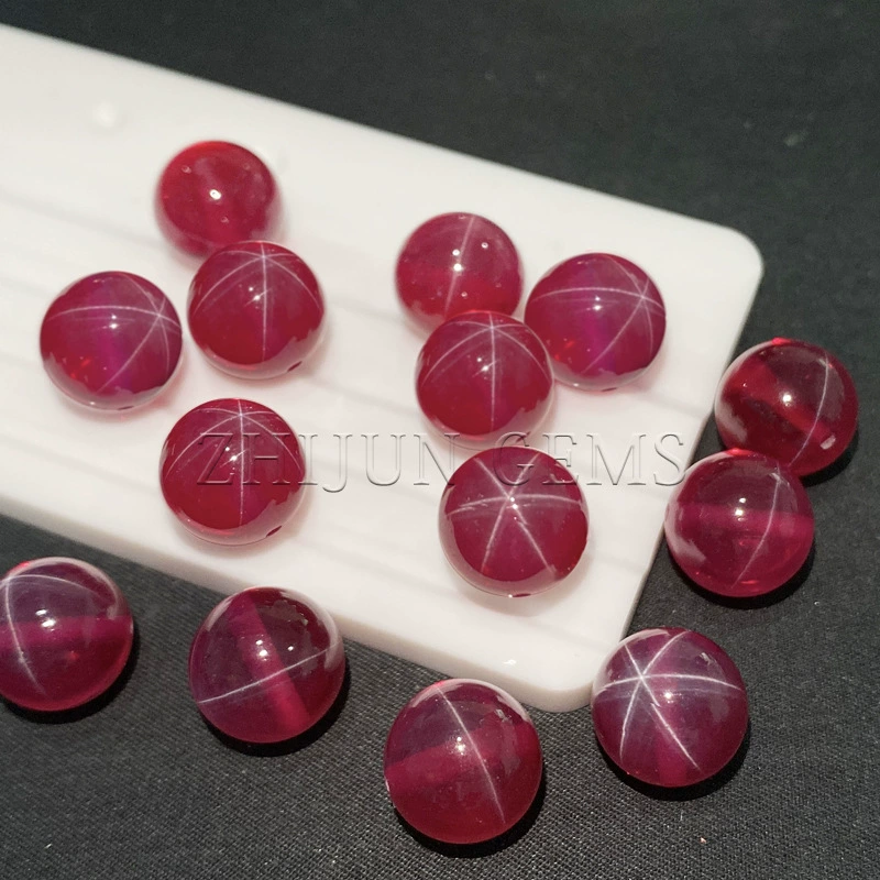 Круглые бусины, рубиновый gemstones