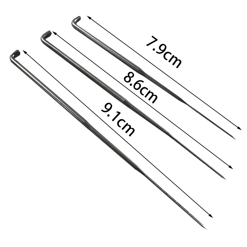 DIY羊毛毡戳戳乐戳针无纺布戳毛针 戳花针扎针粗中细针毛毡工具详情3