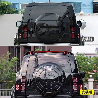 American Team Spare Tire Cover, Shield – Spare wheel cover
