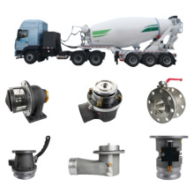 洒水车铝合金法兰直通球阀DN65吸粪吸污油罐槽车方形两通阀门开关