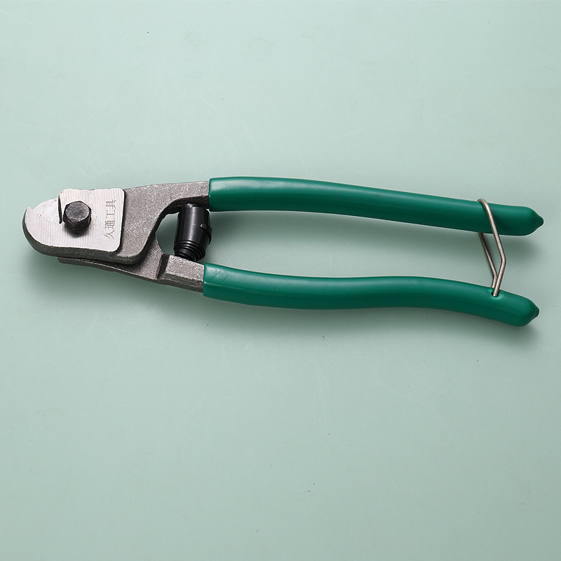 Los fabricantes venden Jiutong trenzado alicates de alambre de acero cuerda de alambre de acero tijeras de cuerda de alambre de acero de 8 pulgadas herramientas de hardware