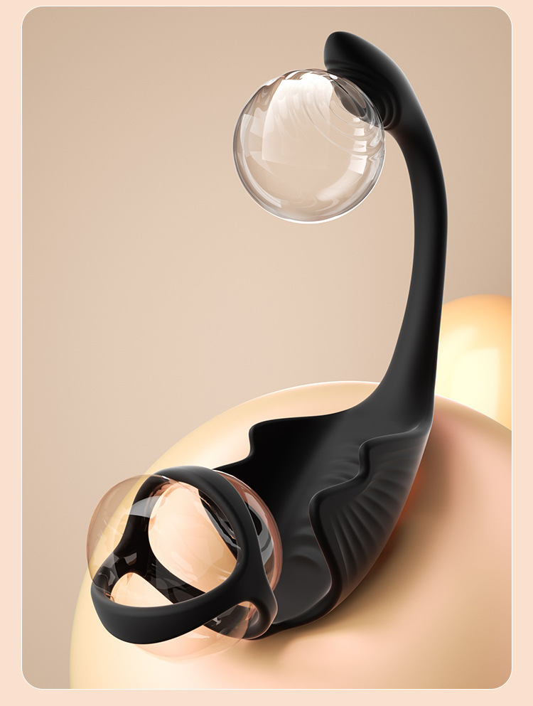 App-Controlled Prostate Massager with Delay Vibration, Medical-Grade Silicone — detail image 17