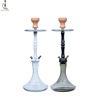 Water smoke accessories factory aluminum alloy large single -tube silicone tube MATTPEAR glass kettle SOFT SMOKE