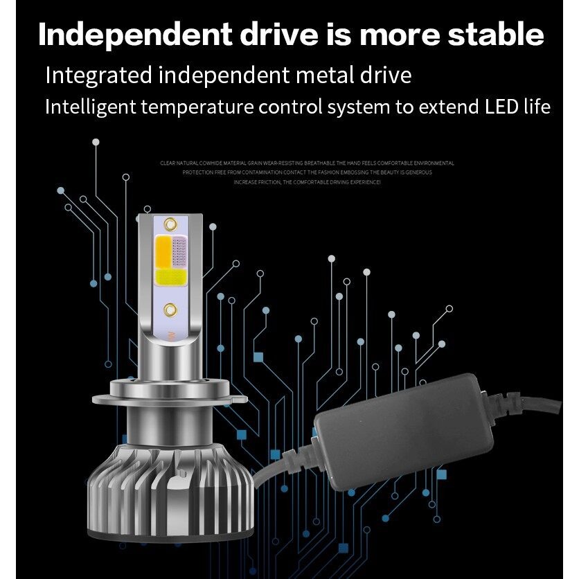 F2 5 모드 자동차 LED 헤드라이트 H1 H3 H4 H7 9005 HB3 HB4 H8 H11 헤드라이트 버블