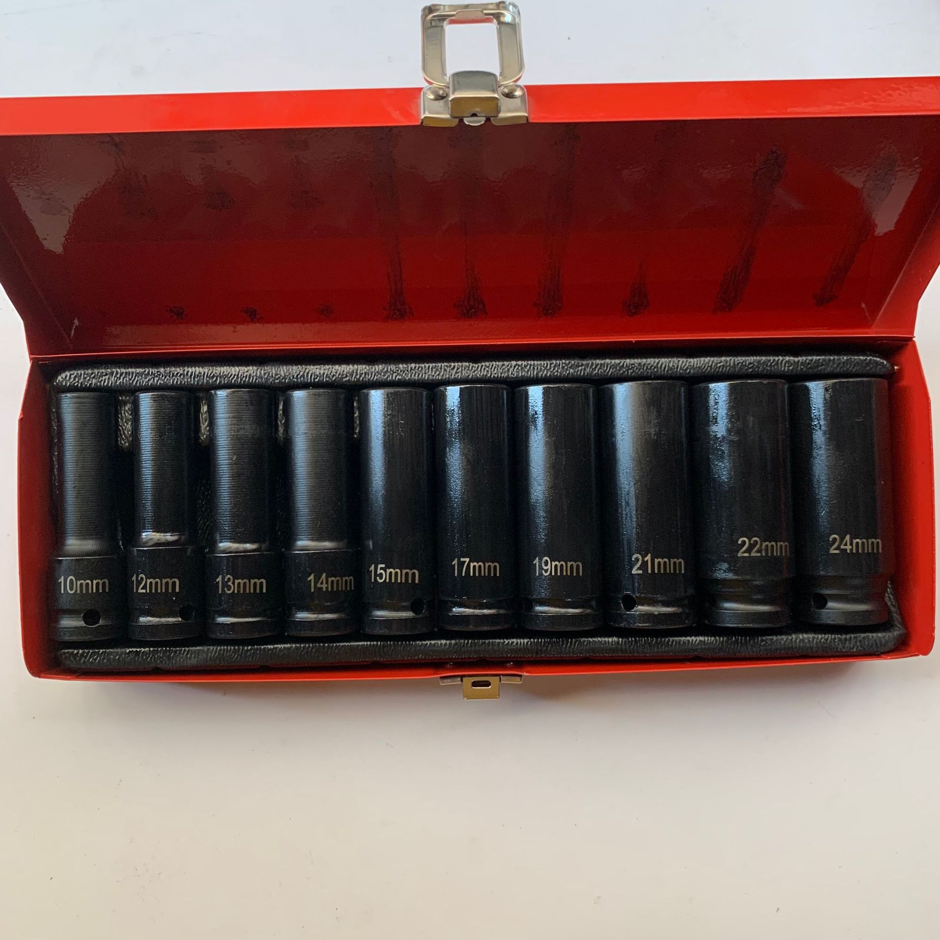 1/2套筒重型大飞六角加长加厚套筒气动10件套头小风炮6角套筒