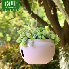 吊蘭花盆2979/2980/2981塑料吊盆綠蘿垂吊花盆批發配掛鏈廠家直銷