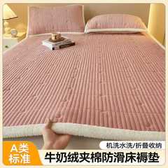 宝宝绒床垫褥子软垫家用床褥垫被宿舍学生单人专用90x200铺床毛毯