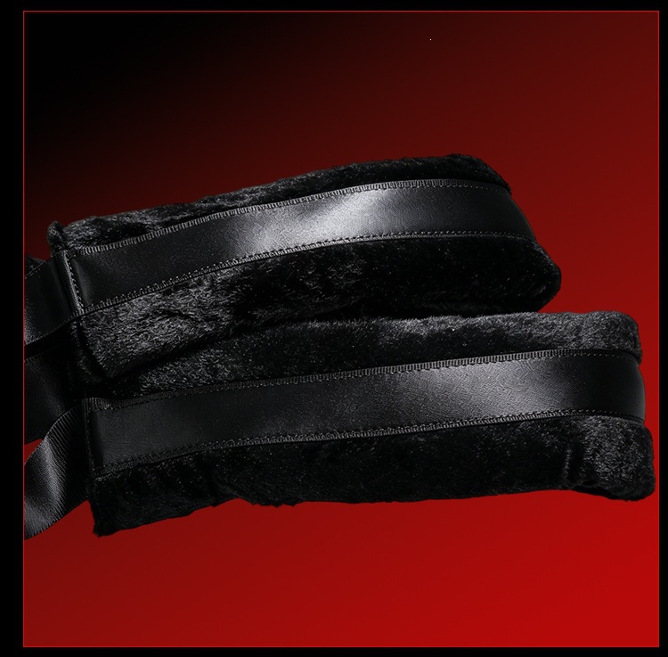 Door-Mounted Sex Swing with Nylon Straps, Black Bondage Set for Couples — detail image 19