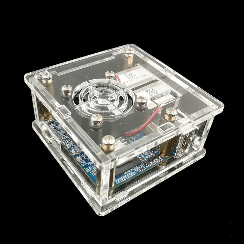 Orange School R1 Plus LTS Development board shell Gigabit Soft Routing Orangepi RK3328 motherboard shell