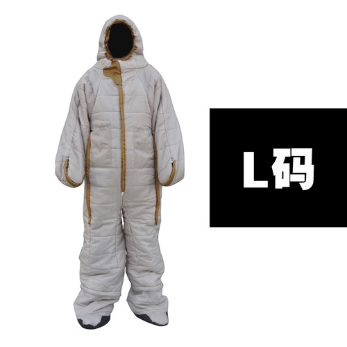 Mummy humanoid sleeping bag, humanoid sleeping bag, walking warm sleeping bag for winter camping, accompanying and dressing