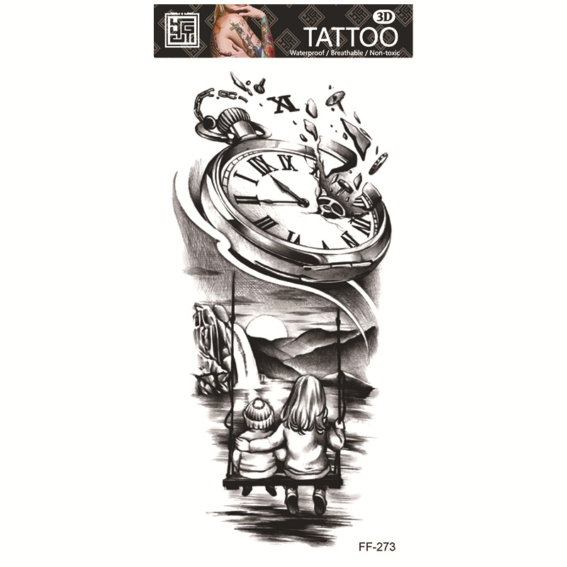 Tatuajes Temporales Impermeables de Papel de Transferencia al Agua para Cuerpo Entero image 79