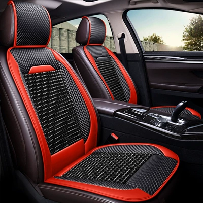 Universal Bead Car Cushion Half-Pack — Seat cushion, seat cover