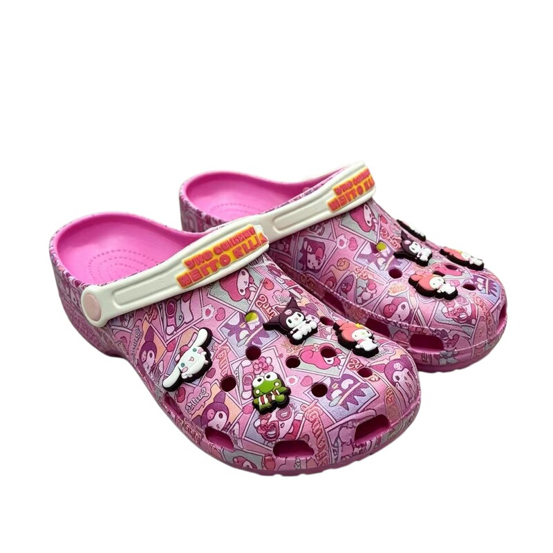 2026 Sanrio Clogs Parent-Child Children's Closed-Toe Shoes Summer Cool Slippers Sandals Non-Slip Wear-Resistant Beach Shoes 2026 Sanrio Clogs Parent-Child Children's Closed-Toe Shoes Summer Cool Slippers Sandals Non-Slip Wear-Resistant Beach Shoes