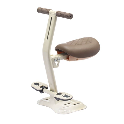 Electric car child seat: Safety Seat Foldable Stool Thickened