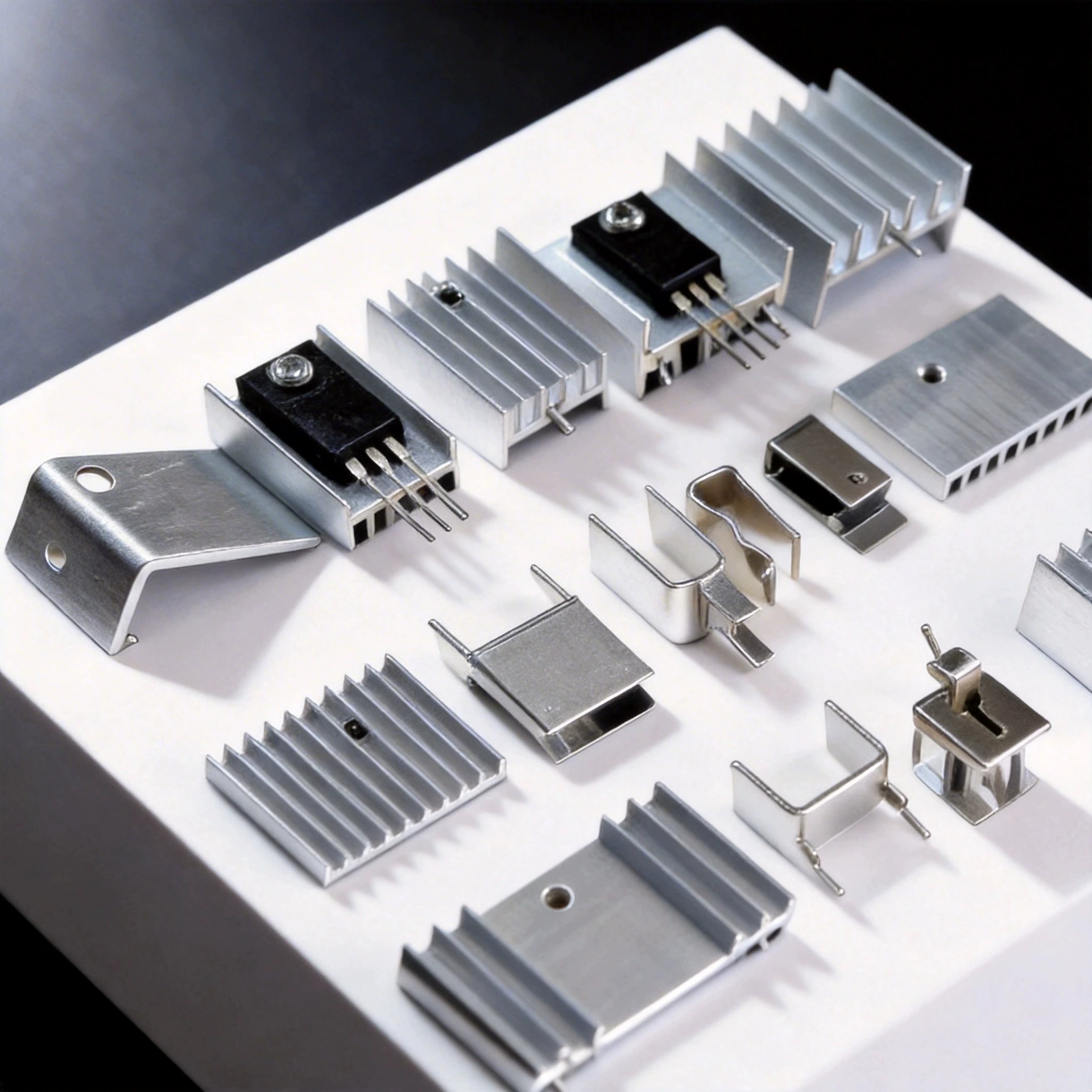 LED power adapters, electronic radiator