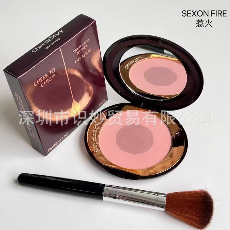 跨境货源CT双色糖心腮红ct彩盘FI初恋sex惹火pt枕边话修容盘粉光|undefined