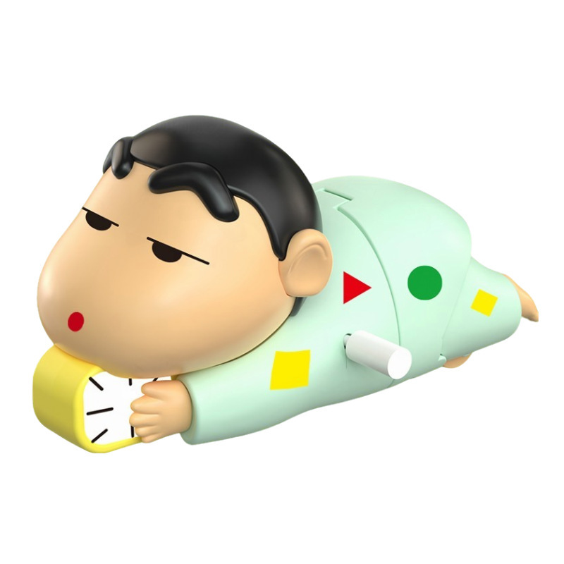クレヨンしんちゃん ダイナミックかわいいトレンドおもちゃシリーズ 時計じかけのクロールクリエイティブおもちゃ ブラインドボックス オーナメント 人形 ギフト|undefined