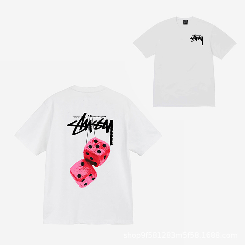 STU 25SS 新品 STU 高品質純綿 男女同型半袖Tシャツ トレンドブランド服|undefined