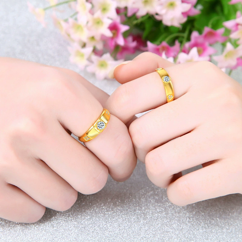 Кольцо для любимых мужчин и женщин, модная инкрустация diamond камень в сердце, корейский стиль