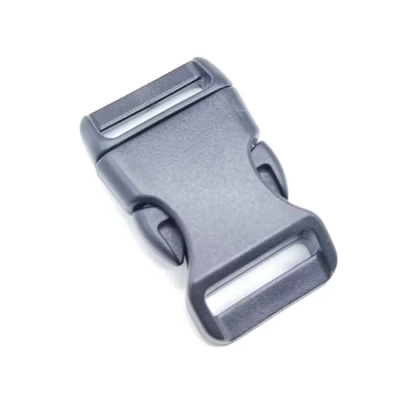 Plastic 20mm curved buckle reinforced pet Belt adjustable curved cat dog chain crab-shaped safety buckle