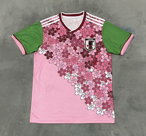25-26 Nueva camiseta de anime de camiseta japonesa One Piece Samurai Sakura Dragon Ball Uniforme de fútbol transfronterizo de edición especial