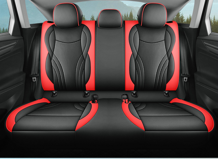 New Volkswagen id7 special car seat cover four seasons universal all-inclusive cushion leather breathable perforated ID7 seat cover