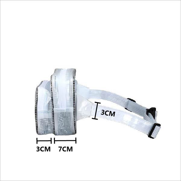 27*17*10 malla de Corea del PVC antiestático bolsa de cintura libre de polvo antiestático bolsa libre de polvo