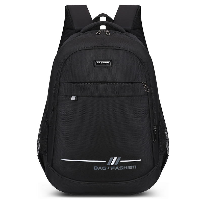 Venta directa de fábrica tendencia de moda mochila casual para hombres salvaje simple viaje al aire libre estudiante de secundaria mochila para computadora