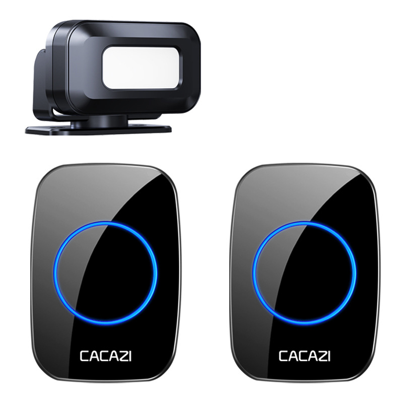 提示器 门口欢迎光临感应器进门语音播报提醒迎宾超市分体门铃