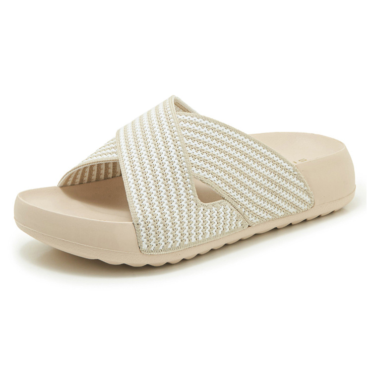 Dép sandal nữ xỏ ngón đế dày thoáng khí, nhẹ êm, phù hợp mùa hè — màu đen, màu hồng, màu kaki, màu mơ chi tiết 27