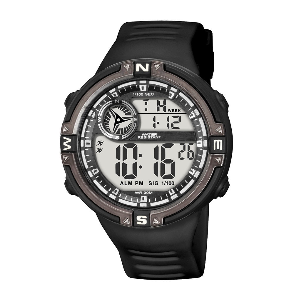 Nuevos productos Juveniles deportes al aire libre alarma cronógrafo reloj electrónico moda estudiante reloj electrónico luminoso fábrica al por mayor