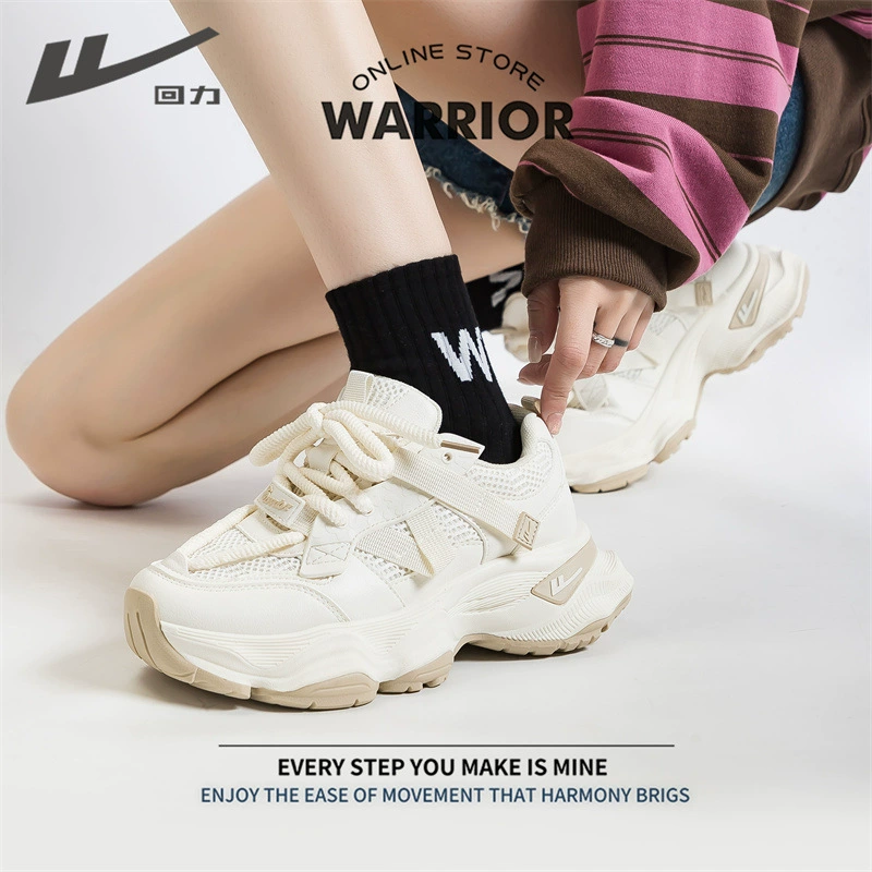 Warrior, Tide, универсальные кроссовки с высокой сетчатой дышащей платформой, тренд сезона